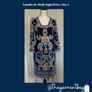 Laundry by Shelli Segal Paisley Dress, Size 4